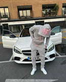 Synaworld Tracksuit "Grey/Pink"
