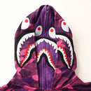 Bape Shark Hoodie Purple