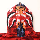 Bape Shark Hoodie Red
